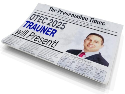Trauner presents at OTEC 2025