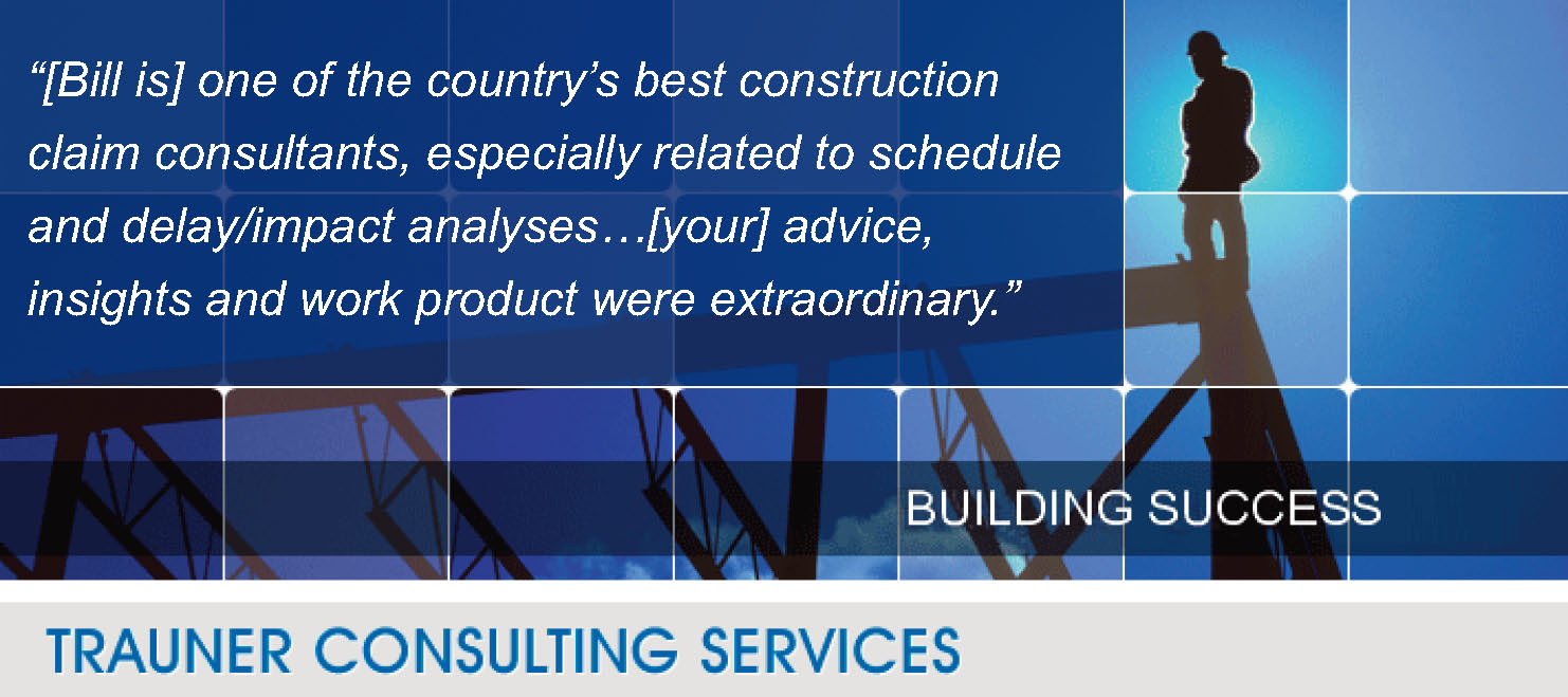 one of the country's best construction claim consultants